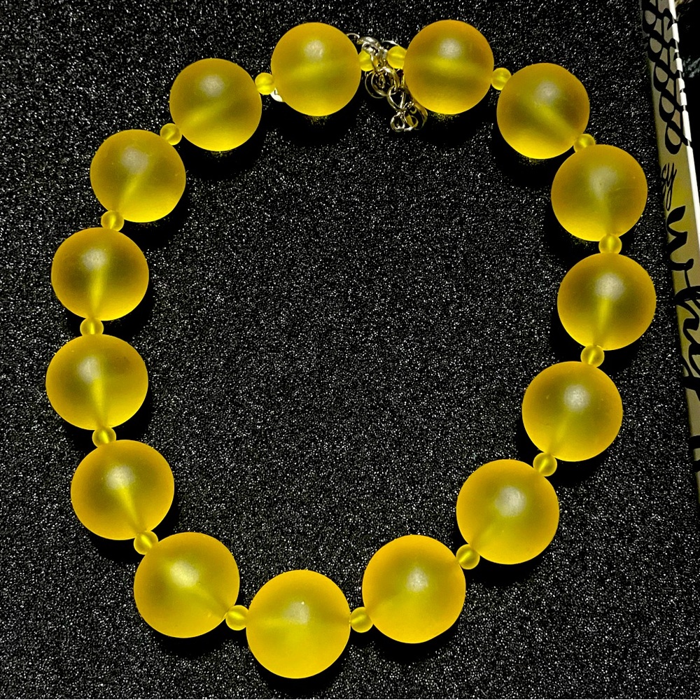 Sassy Jones Dina Collar! Yellow